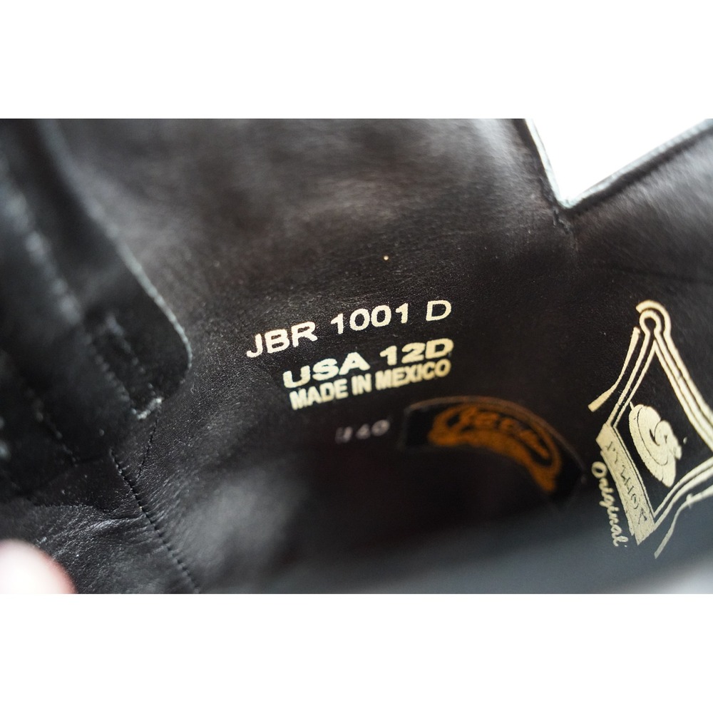 J.B. Dillon Reserve JBR1001 Gray Python Cowboy Bo… - image 8